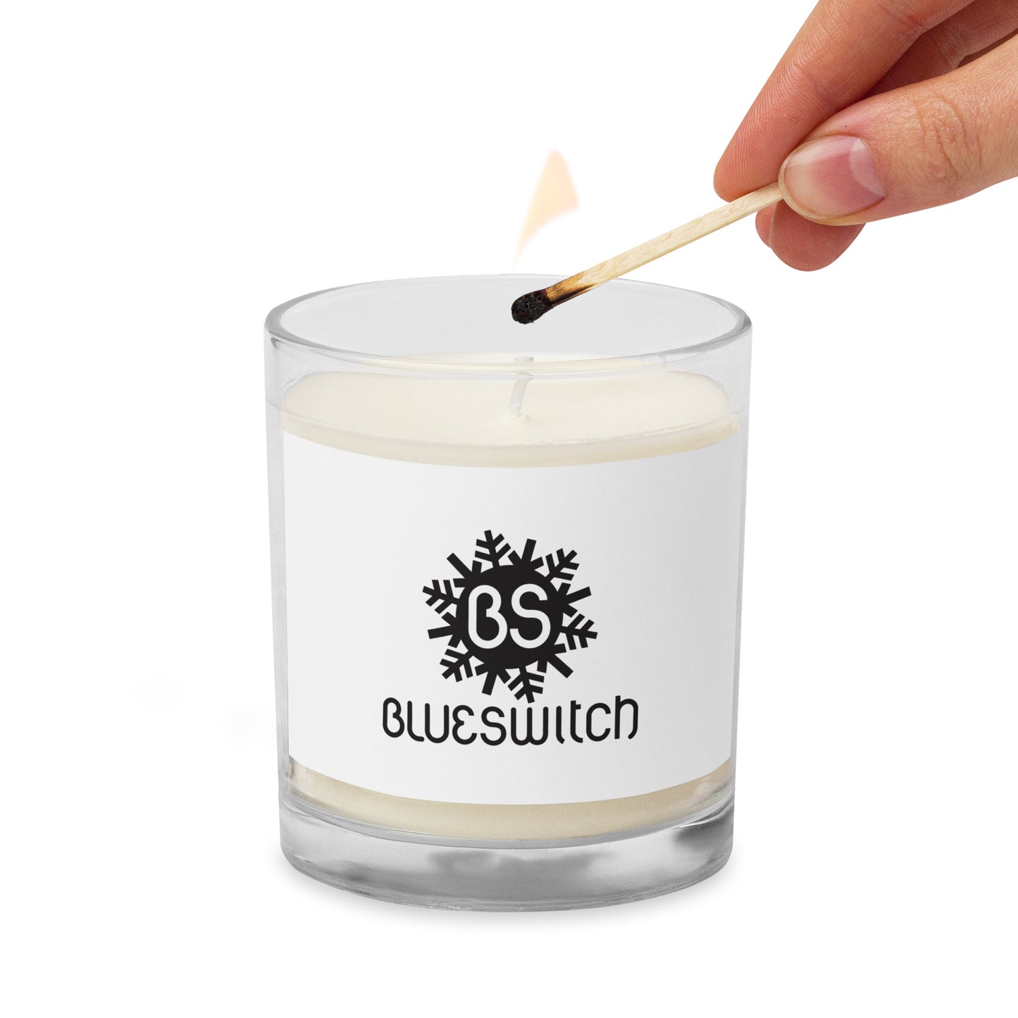 The Always Burning In Richard's Office Glass Soy Wax Candle
