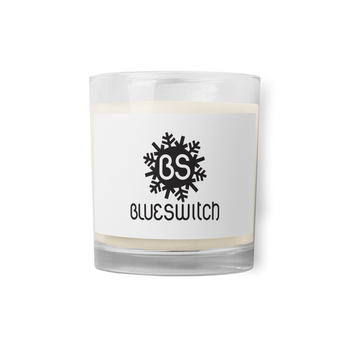 the always burning in Richard's office candle