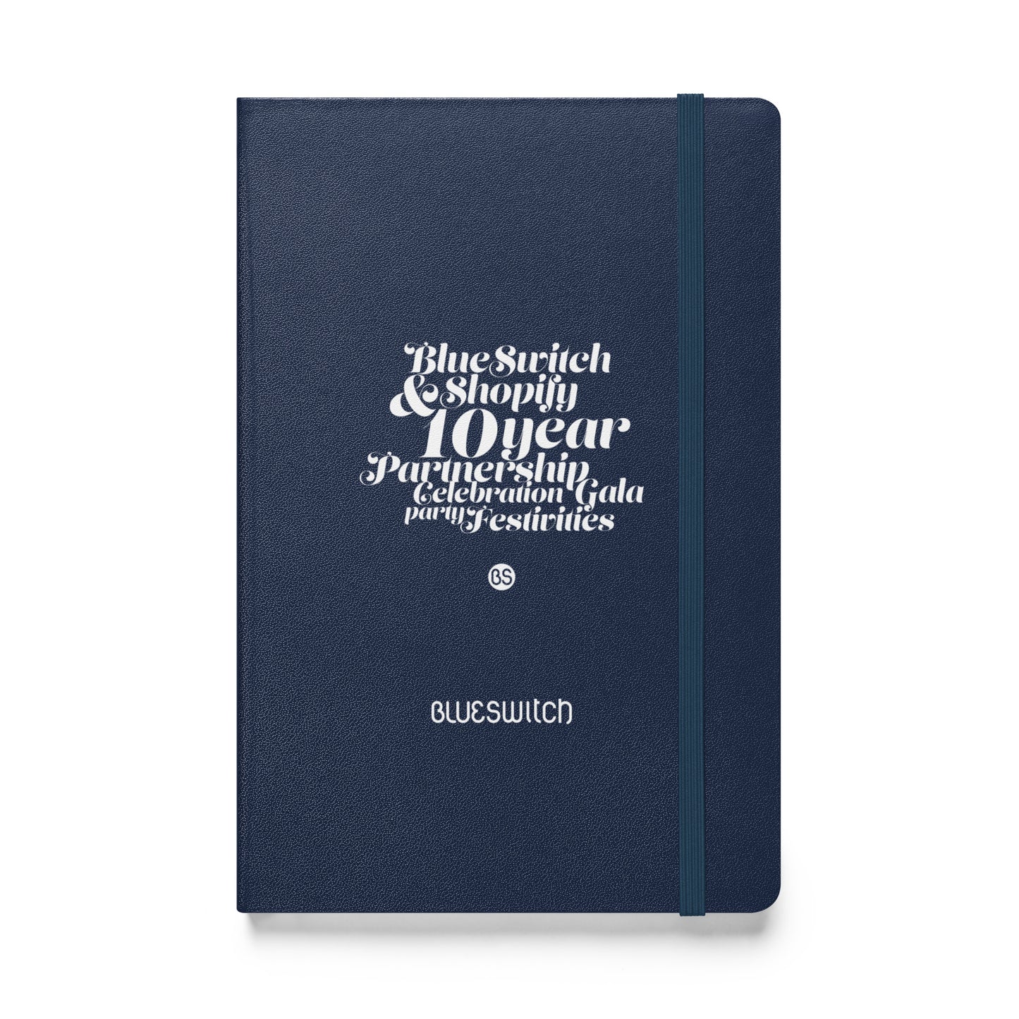 10 Year Shopify Partnership Anniversary Hardcover bound notebook