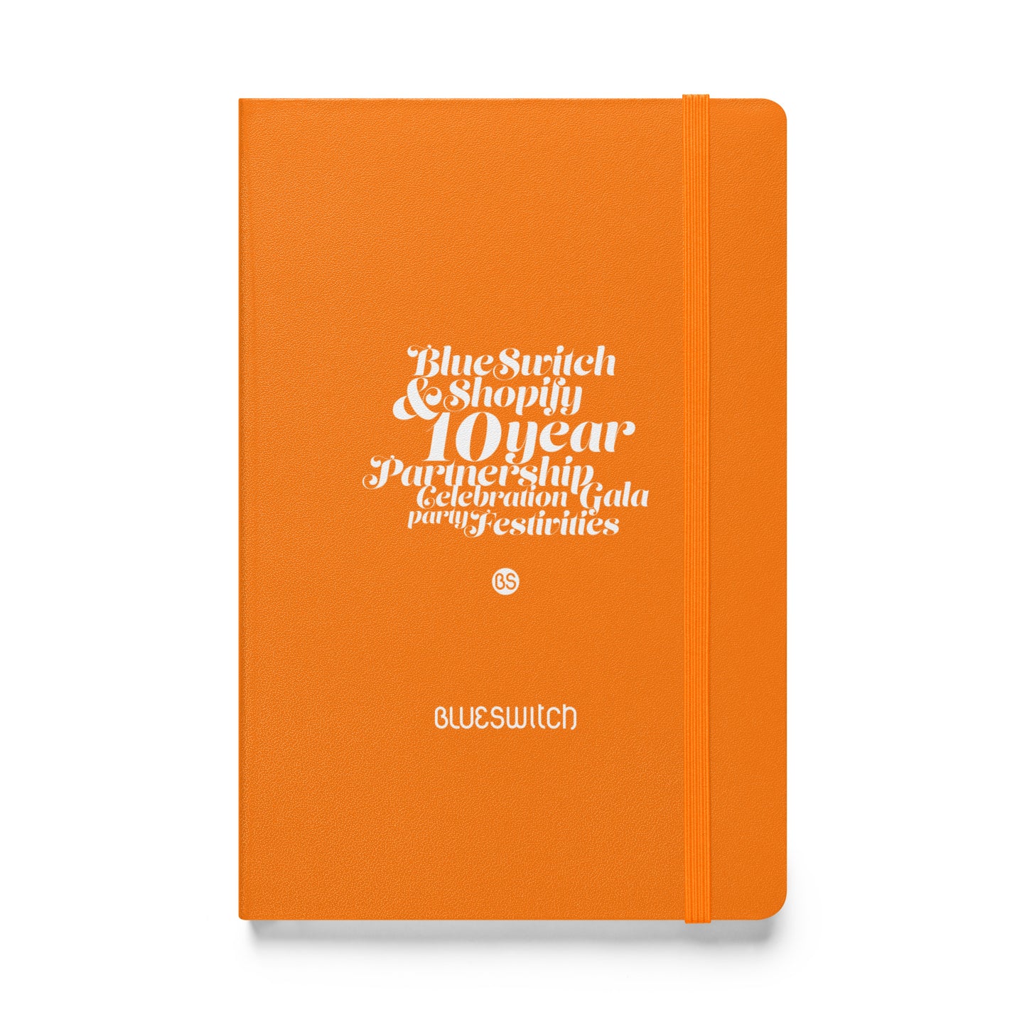 10 Year Shopify Partnership Anniversary Hardcover bound notebook