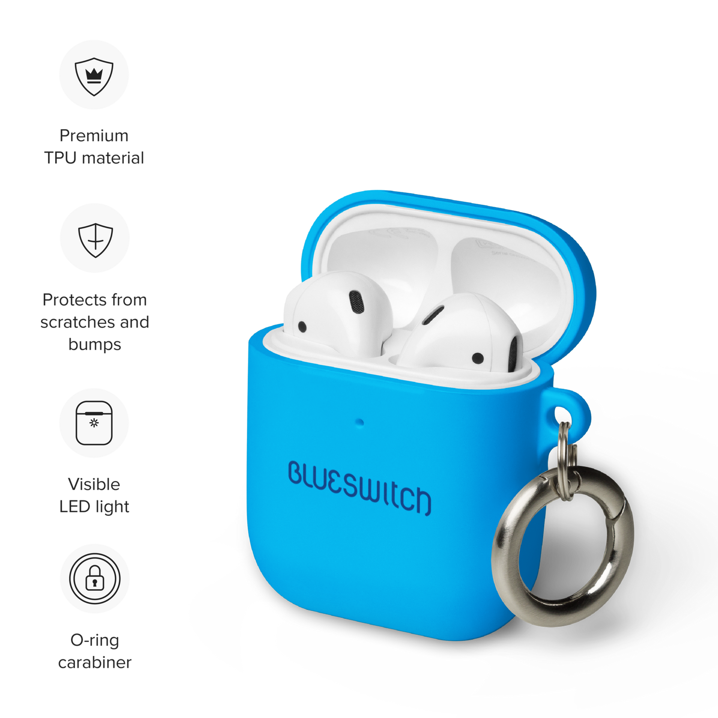 The E Train Rubber Case for AirPods®