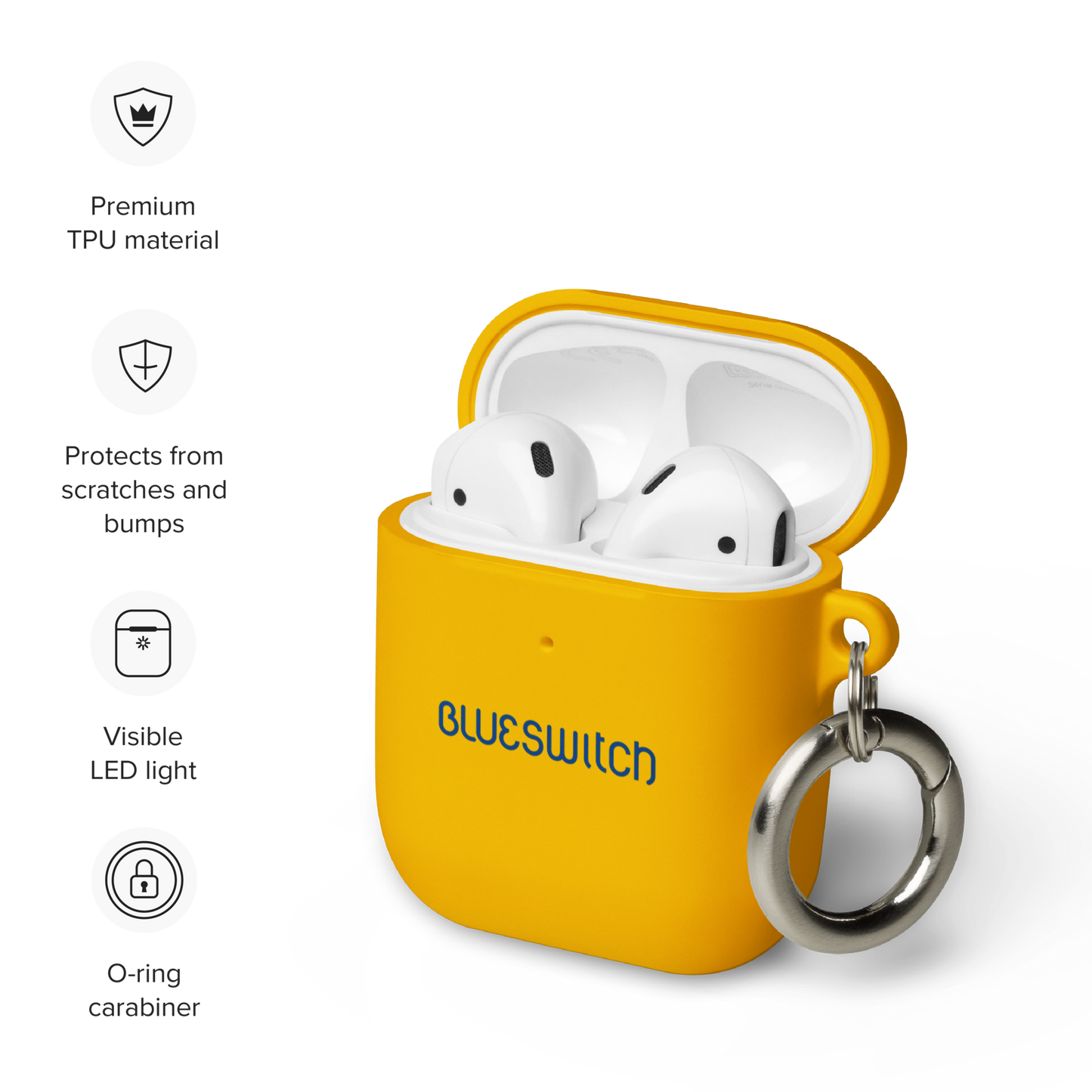 The E Train Rubber Case for AirPods®