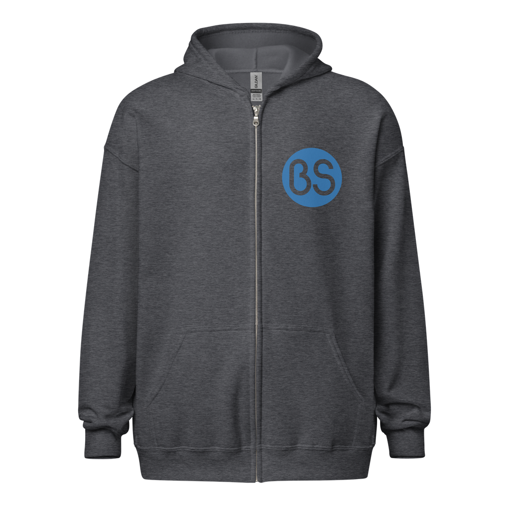 the circle zip hoodie